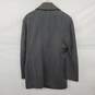 Burberry London Grey Wool Coat Men's Size 52 image number 2