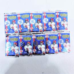r10 Factory Sealed 1991 All World CFL Football Card Packs