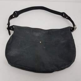 Col. Littleton No. 25 Drifter Black Leather Crossbody Bag