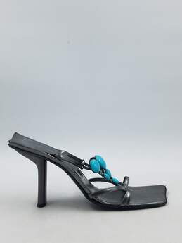 Authentic Giuseppe Zanotti Gunmetal Sandals W 10