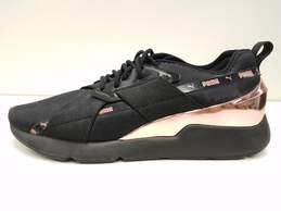 Puma Muse X-2 Metallic Black Rose Gold Women's Athletic Shoes Size 9 alternative image