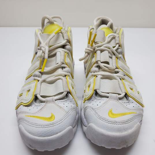Nike Uptempo Light Citron Women's Shoes Size 6 image number 2