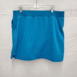 NWT 32 Degrees Cool WM's Blue Turquoise Turkish Style Skirt Size XL alternative image
