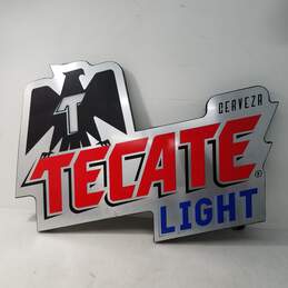 Tecate Light Electric LED Sign 30 in. Wide Untested