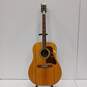 Prestige Wooden 6 String Acoustic Guitar w/Black Hard Case image number 2