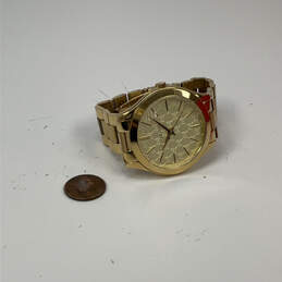 Designer Michael Kors MK-3335 Gold-Tone Stainless Steel Analog Wristwatch alternative image