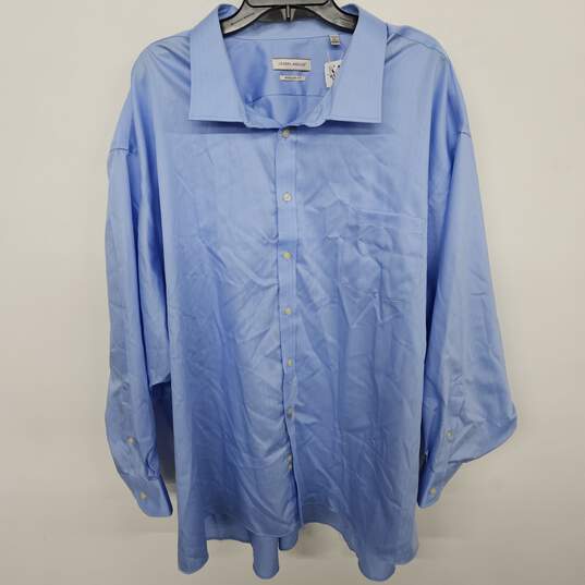 Blue Regular Fit Long Sleeve Button Up image number 1