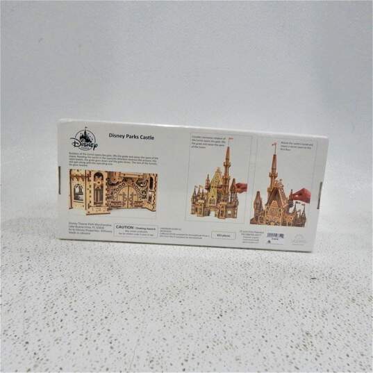 Sealed Disney UGears Disney Parks Castle Wooden Mechanical 3D Puzzle Model 855 pc. image number 2