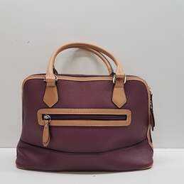 Giani Bernini Shoulder Bag Burgundy, Tan alternative image