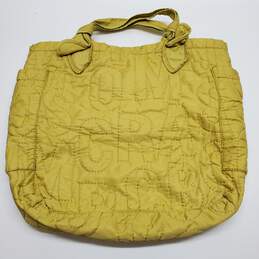 MARC BY MARC JACOBS YELLOW QUILTED TOTE BAG alternative image