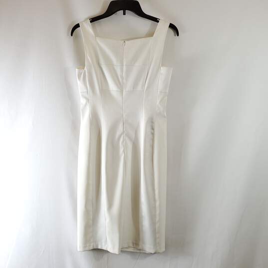Laundry Shelli Women White Dress Sz 4 NWT image number 2
