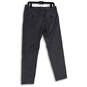 NWT Womens Gray Flat Front Slash Pocket Straight Leg Ankle Pants Size 40 image number 2
