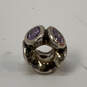 Designer Pandora 925 ALE Sterling Silver Cubic Zirconia Stone Beaded Charm image number 1