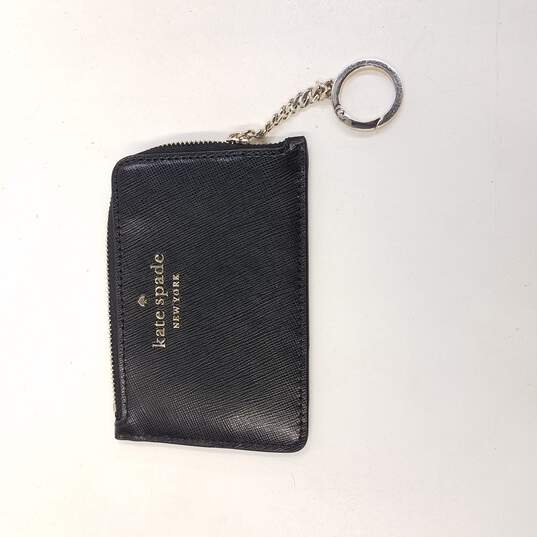 Buy the Kate Spade Black Nylon Coin Bag / Wallet | GoodwillFinds