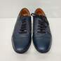 John Lobb By Aston Martin MN's Blue Italian Leather Oxfords Size 5.5 w Dust Bags and Original Box image number 1