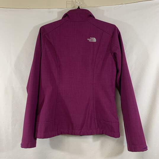 Women's Fuchsia The North Face Jacket, Sz. M image number 2