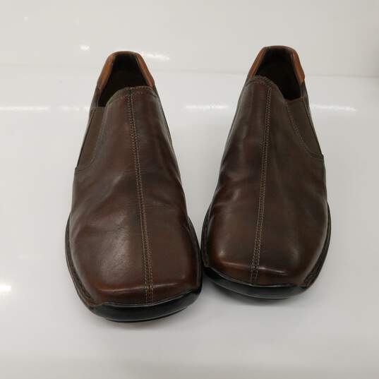 Cole Haan Brown Leather Slip On Shoes Men's Size 10.5 image number 2