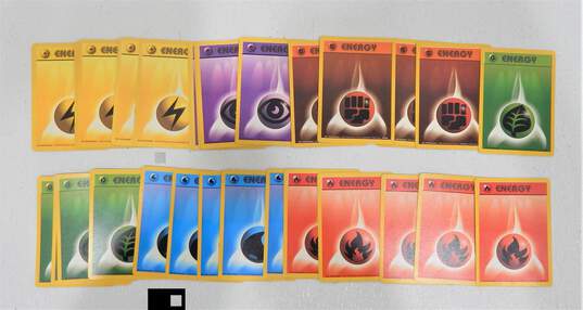 Pokemon TCG Lot of 31 Base Set Energy Cards All Types image number 2