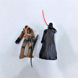 2 Vintage  Star Wars Figures   Darth Vader & Chewbacca alternative image