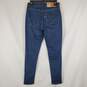 Levi Strauss Women High Rise Blue Skinny Jeans SZ 29 NWT image number 5