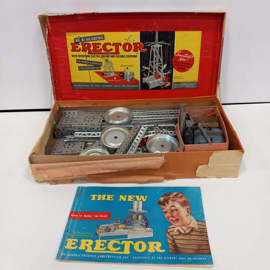 Vintage Erector Vehicle Building Toy Set IOB image number 1