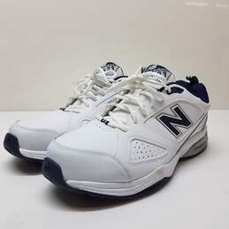 New Balance Men's 623 White/Navy MX623WN3 Sneakers Size 13
