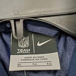 Nike Men Blue NFL Chargers Bomber Jacket XL NWT