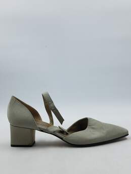 Authentic YSL Gray D'Orsay Pumps W 9.5M