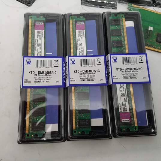 KINGSTON KTD-DM8400B-1G 1GB PC2-5300U DDR2-667 LOW PROFILE NON-ECC MEM