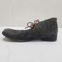 AllSaints Snakeskin Embossed Leather Ankle Lace Boots Men's Size 41 image number 2