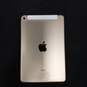 White & Gold Tone 8in Apple Ipad Tablet In Leather Case image number 3