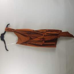 Gia/Irl Women Copper Sleeveless Dress L NWT