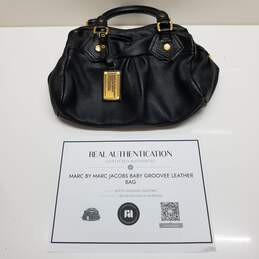 AUTHENTICATED Marc by Marc Jacobs Baby Groovee Leather Bag