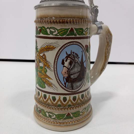 Vintage Ceramic Lidded Beer Stein image number 5
