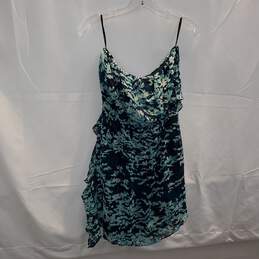 MM Couture by Miss Me Blue Print Dress NWT Size M alternative image