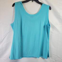 Misook Women Blue Shirt XL alternative image