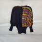 Katal Knitting Vintage Multicolor Wool Blend Sweater WM Size S image number 2