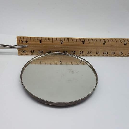 Towle Sterling Silver Circular Hand Held Mirror 61.8g image number 6
