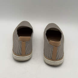 Womens Sammy Gray Chevron Round Toe Slip On Loafer Shoes Size 12 alternative image