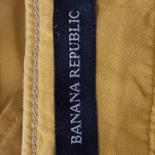 Banana Republic Men Gold Cargo Pants 42 NWT image number 3