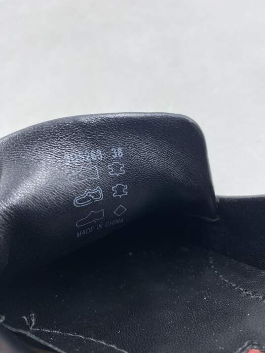 Authentic Prada Symbole Black Loafer W 8 image number 4