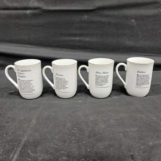 Set of 4 Norman Rockwell Museum Cups image number 2