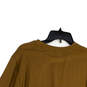 NWT Mens Brown Crew Neck Long Sleeve Regular Fit Pullover T-Shirt Size L image number 4