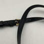 Womens Black Gold Inner Pockets Adjustable Strap Zipper Crossbody Bag image number 5