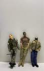 3 G.I. Joe Action Figures Assorted Lot of 11.5 In Dolls with Accessories image number 2