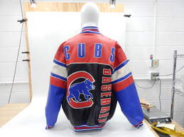 Chicago Cubs MLB Genuine Merchandise Multi-color Varsity Jacket Men's Size XL alternative image