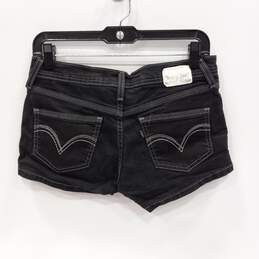 Levi's Black Jean Shorts Women's Size 27 alternative image