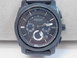 Fossil FS-4487 Chronograph Black Dial Watch 107.2g