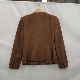 Sasson Vintage Brown Blazer Size 12/ 13 alternative image