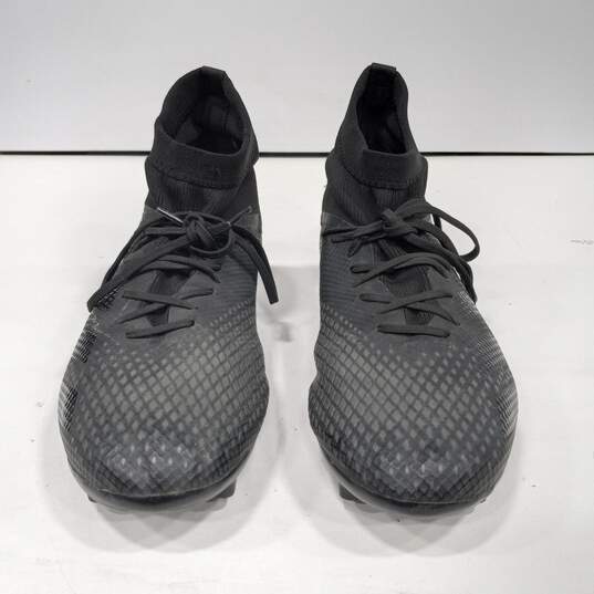 Adidas Predator Black Soccer Cleats Men's Size 10 image number 3